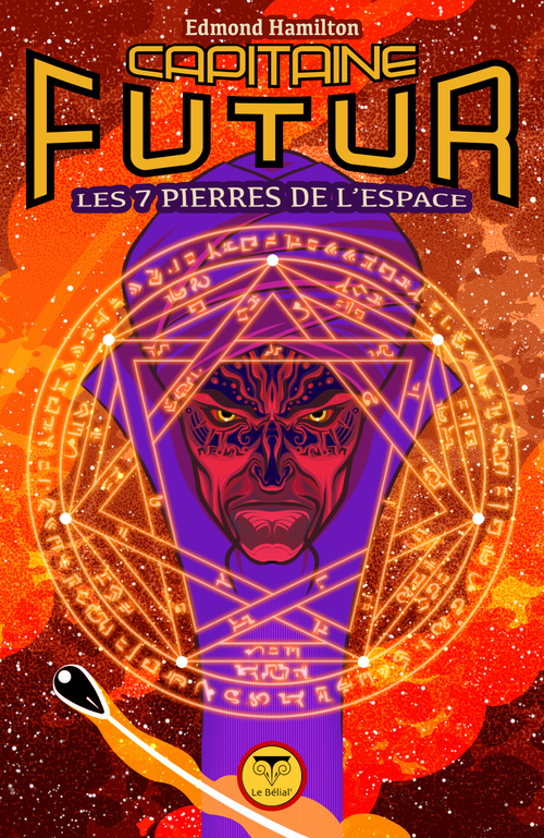 Couverture ebook de Capitaine Futur 5 Les Sept Pierres de l'espace, de Edmond Hamilton