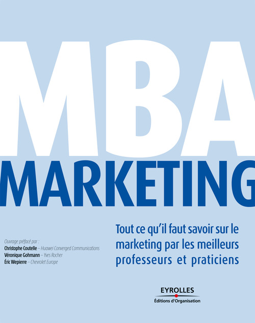 ebook cover of MBA Marketing, by Collectif