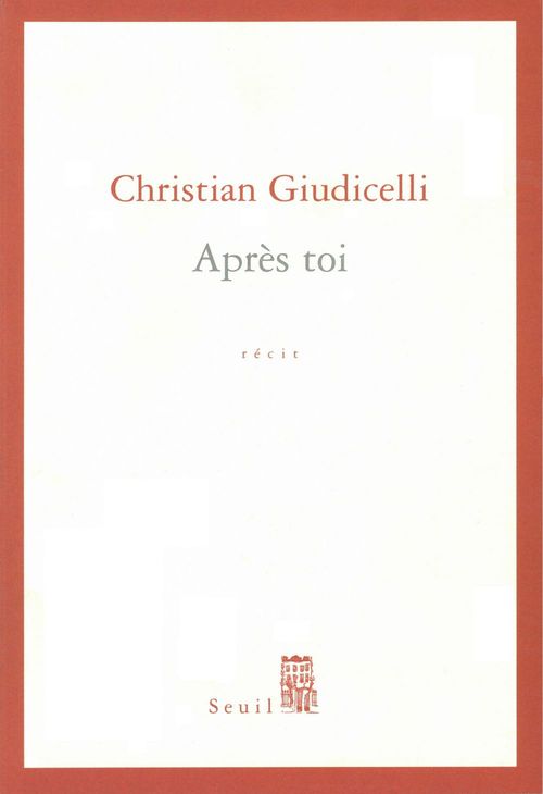 Couverture ebook de Après toi, de Giudicelli Christian