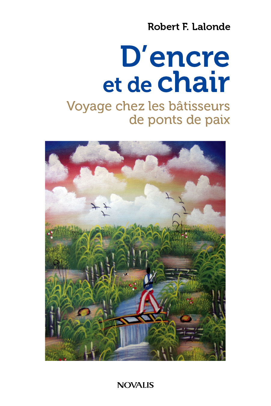 ebook cover of D'encre et de chair, by Lalonde Robert F.