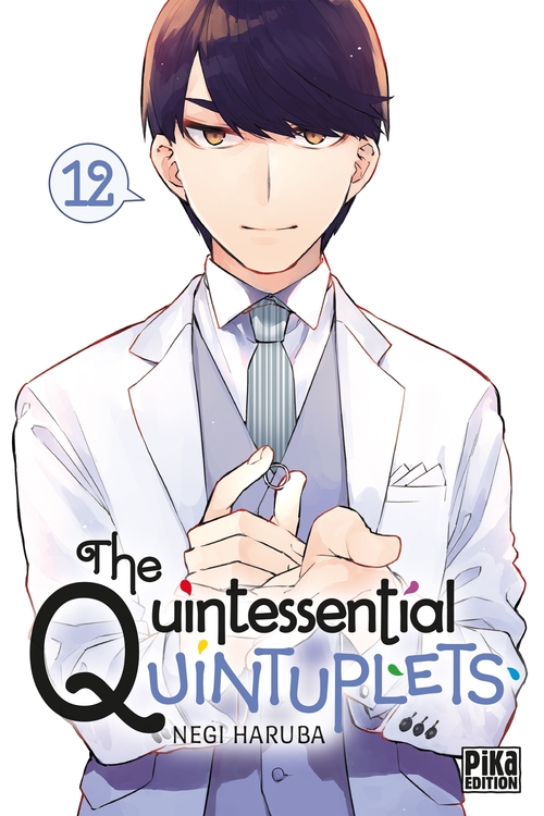 ebook cover of The Quintessential Quintuplets T12, by Negi Haruba