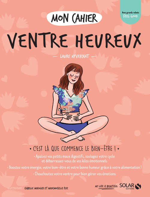 Couverture ebook de Mon cahier Ventre heureux, de Laure Hyvernat