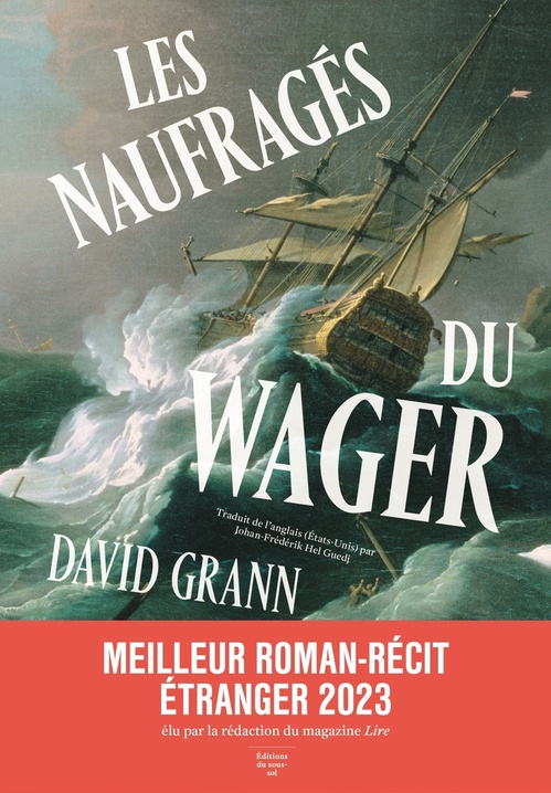 Couverture ebook de Les Naufragés du Wager, de David Grann