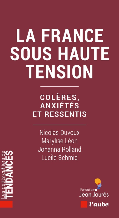 ebook cover of La France sous haute tension, by Nicolas Duvoux, Marylise Léon, Johanna Rolland, Lucile Schmid