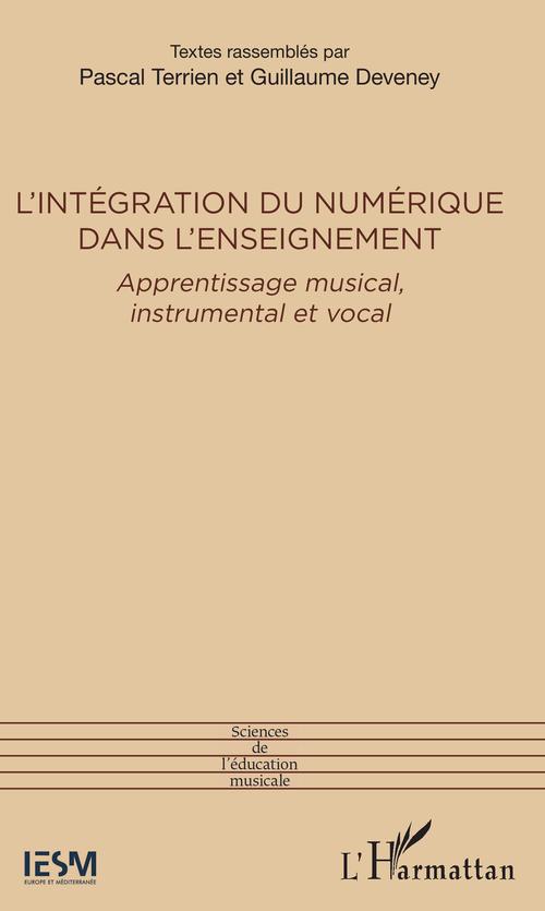 ebook cover of L'intégration du numérique dans l'enseignement, by Terrien P. / Deveney