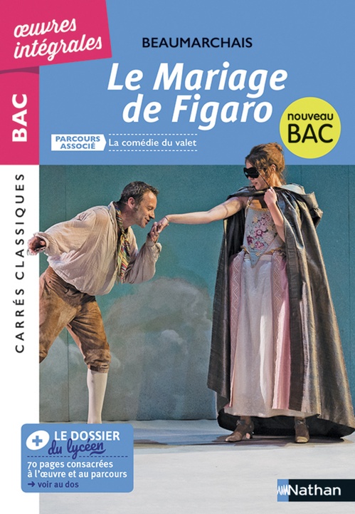 Couverture ebook de Le Mariage de Figaro, de Beaumarchais, Alexandra Von Bomhard