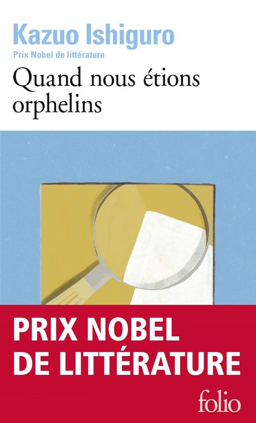 ebook cover of Quand nous étions orphelins, by Kazuo Ishiguro