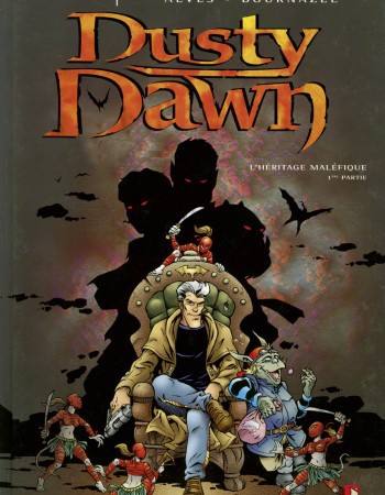 Couverture ebook de Dusty Dawn - Tome 01, de Christophe Alvès