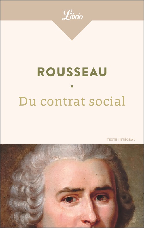 Couverture ebook de Du contrat social ou Principes du droit politique, de Jean-Jacques Rousseau