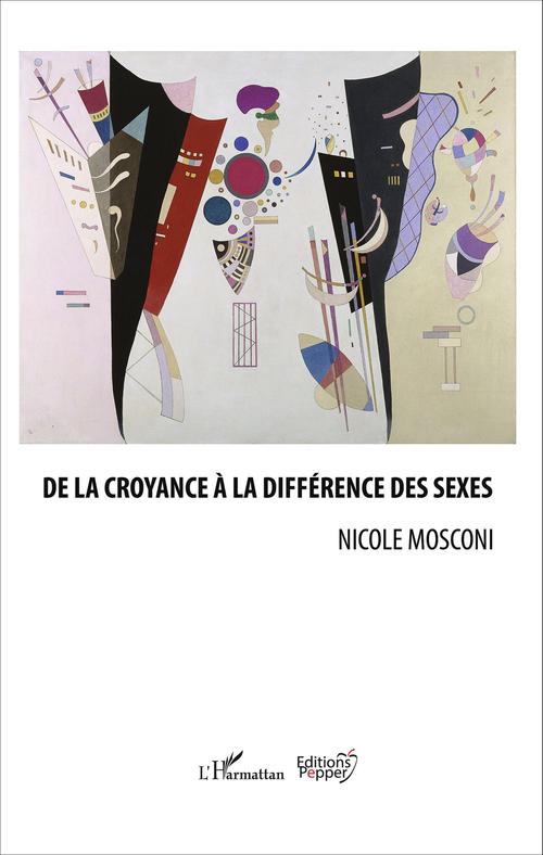 Couverture ebook de De la croyance à la différence des sexes, de Nicole Mosconi