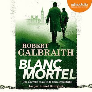 Couverture audiobook de Blanc mortel, de Robert Galbraith