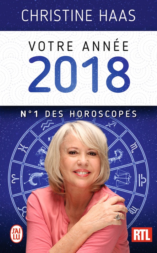 Couverture ebook de Votre année 2018. N°1 des horoscopes, de Christine Haas