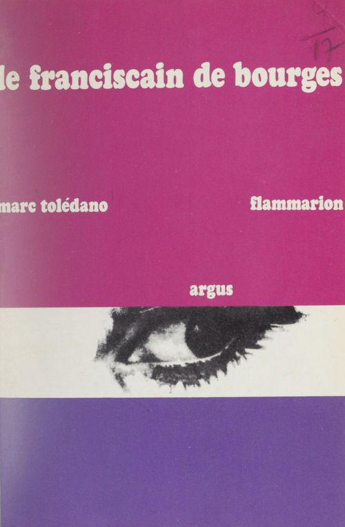 Couverture ebook de Le Franciscain de Bourges, de Marc Toledano