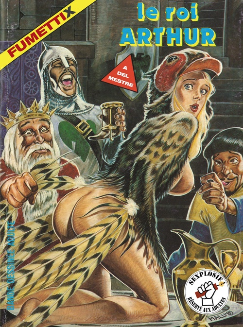 Couverture ebook de Le roi Arthur, de Alberto Del Mestre