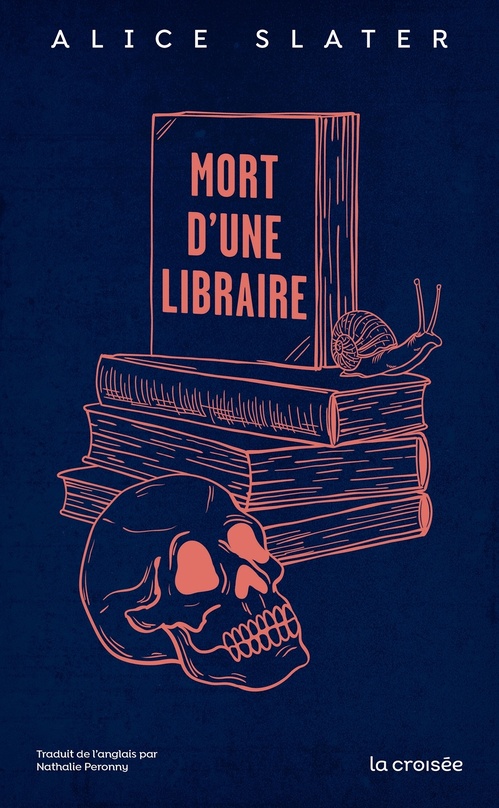 Couverture ebook de Mort d'une libraire, de Alice Slater