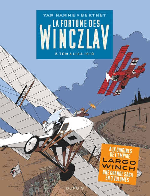 ebook cover of La fortune des Winczlav - Tome 2 - Tom et Lisa 1910, by Jean Van Hamme, Philippe Berthet