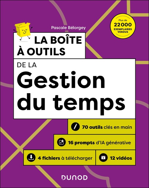 ebook cover of La boîte à outils de la gestion du temps - 3e éd., by Pascale Bélorgey