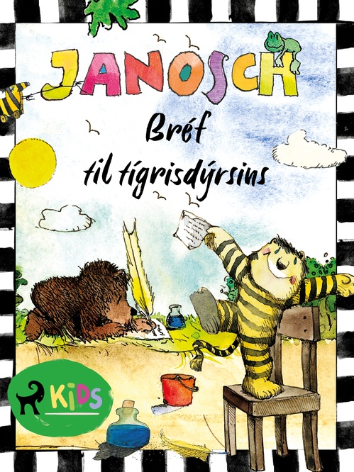 ebook cover of Bréf til tígrisdýrsins, by Janosch