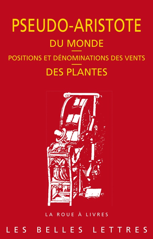 ebook cover of Du Monde ; Positions et dénominations des vents ; Des plantes, by Pseudo-aristote