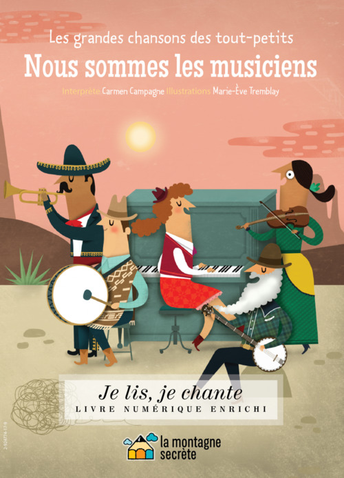 ebook cover of Nous sommes les musiciens (Contenu enrichi), by Domaine Public