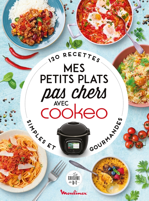 Couverture ebook de Mes petits plats pas chers avec Cookeo, de Ada Deschanel