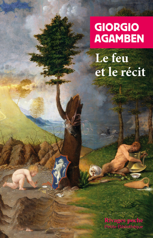 ebook cover of Le feu et le récit, by Giorgio Agamben