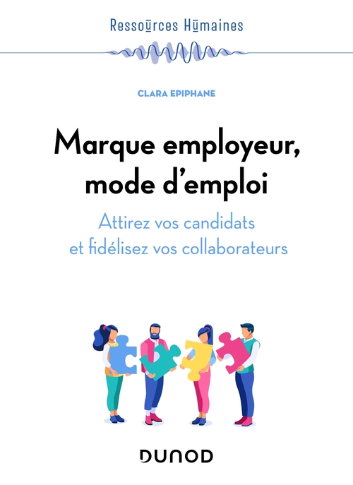 Couverture ebook de Marque employeur, mode d'emploi, de Clara Epiphane