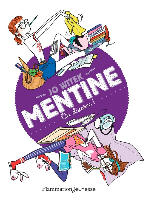 ebook cover of Mentine (Tome 5) - On divorce !, by Jo Witek, Margaux Motin