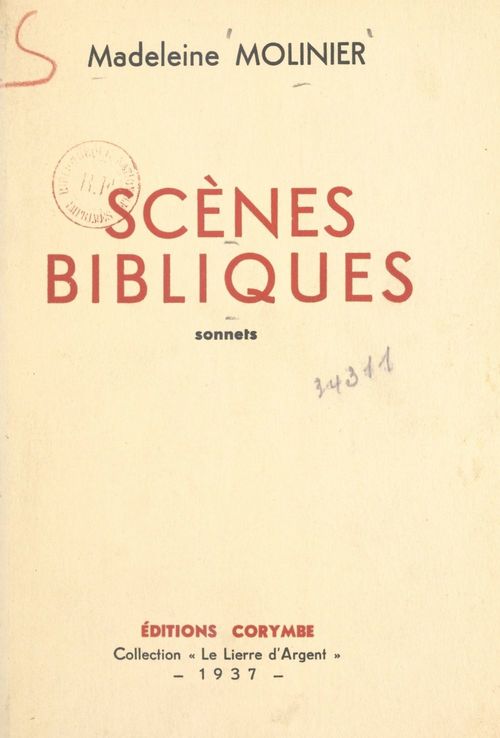 ebook cover of Scènes bibliques, by Madeleine Molinier