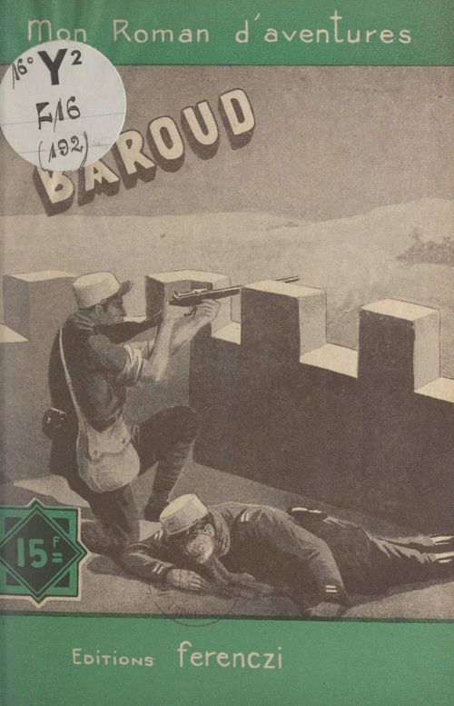 Couverture ebook de Baroud, de Alex Peck