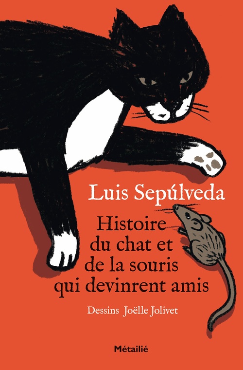ebook cover of Histoire du chat et de la souris qui devinrent amis, by Luis Sepúlveda