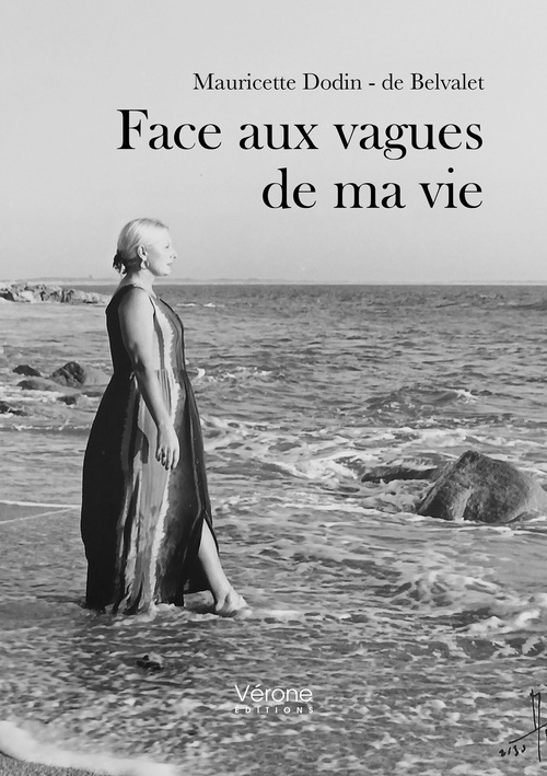 ebook cover of Face aux vagues de ma vie, by Mauricette Dodin - De Belvalet