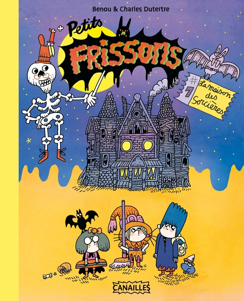 Couverture ebook de Petits Frissons T1, de Charles Dutertre