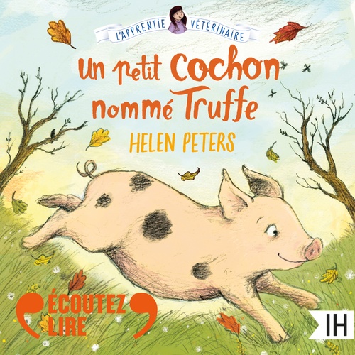 audiobook cover of Jasmine, l'apprentie vétérinaire (Tome 1) - Un petit cochon nommé Truffe, by Helen Peters