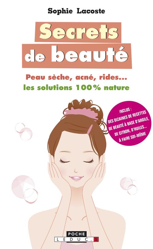 Couverture ebook de Secrets de beauté, de Sophie Lacoste