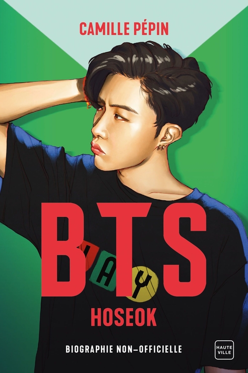 Couverture ebook de BTS Hoseok, la biographie non-officielle, de Camille Pépin