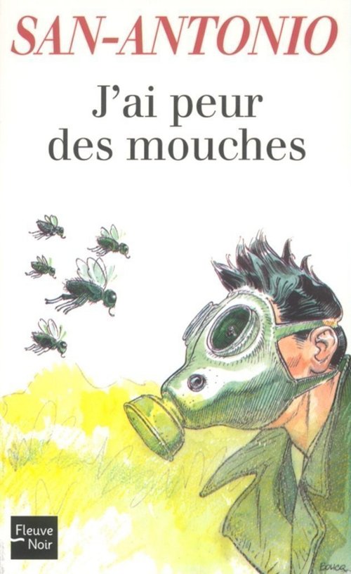 ebook cover of J'ai peur des mouches, by San-Antonio