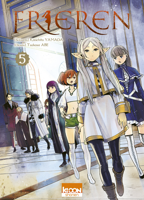 ebook cover of Frieren T05, by Kanehito Yamada, Tsukasa Abe