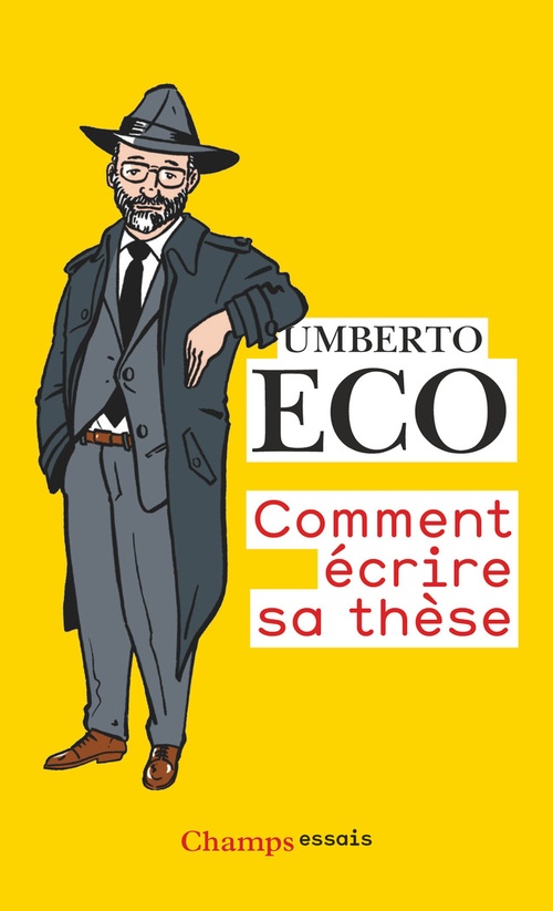 ebook cover of Comment écrire sa thèse, by Umberto Eco
