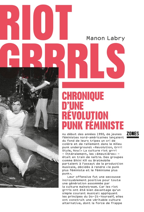Couverture ebook de Riot Grrrls, de Manon Labry