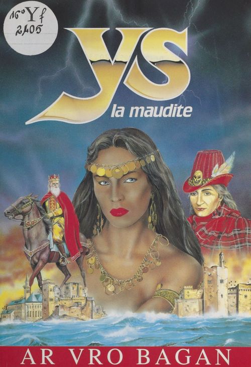 Couverture ebook de Ys la maudite, de Goulc'Han Kervella