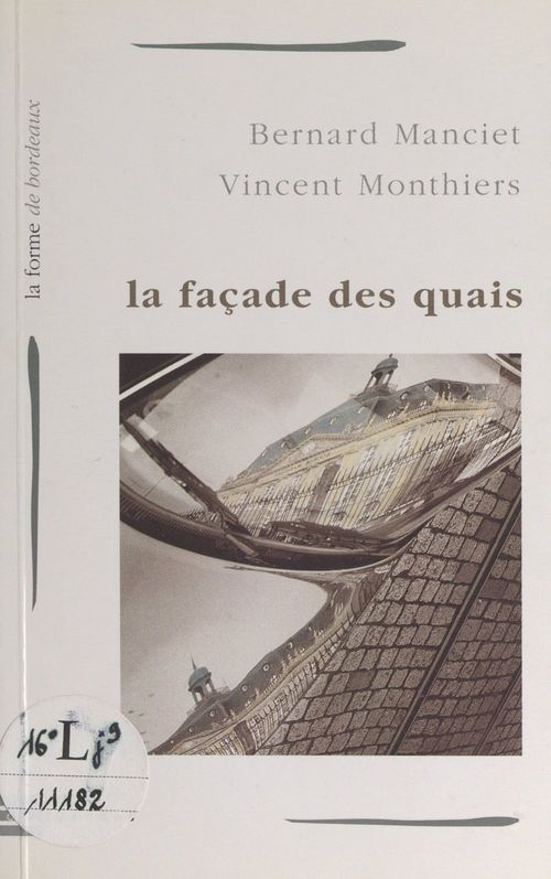 ebook cover of La façade des quais, by Bernard Manciet