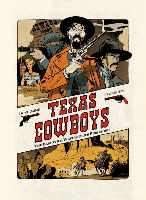 ebook cover of Texas Cowboys - Tome 1, by Lewis Trondheim, Matthieu Bonhomme