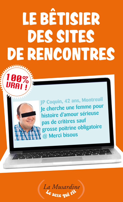 ebook cover of Le Bêtisier des sites de rencontres, by Stéphane Rose, Aurélie Stefani