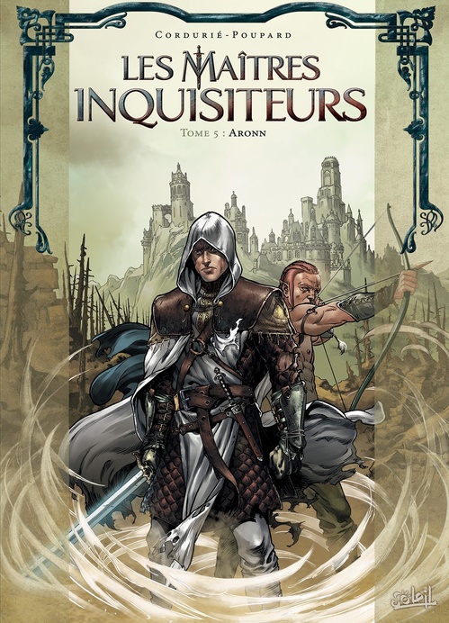 Couverture ebook de Les Maîtres inquisiteurs T05 - Aronn, de Sylvain Cordurie