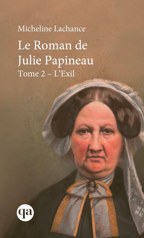 Couverture ebook de Le Roman de Julie Papineau, de Micheline Lachance