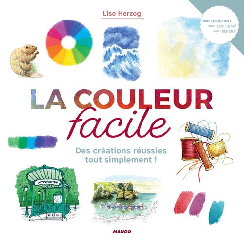 Couverture ebook de La couleur facile, de Lise Herzog