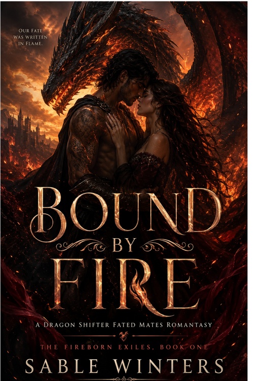 Couverture ebook de BOUND BY FIRE, de Sable Winters
