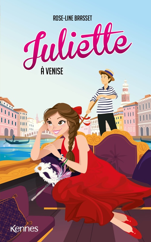 Couverture ebook de Juliette à Venise, de Rose-line Brasset