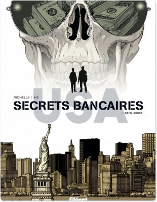 Couverture ebook de Secrets Bancaires USA - Tome 06, de Philippe Richelle, Elyum Studio
